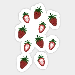 Strawberries Sticker